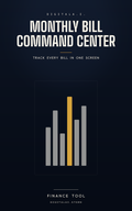 DigitalA.I. Monthly Bill Command Center
