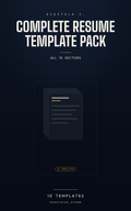 DigitalA.I. Complete Resume Template Pack