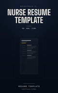 DigitalA.I. Nurse Resume Template