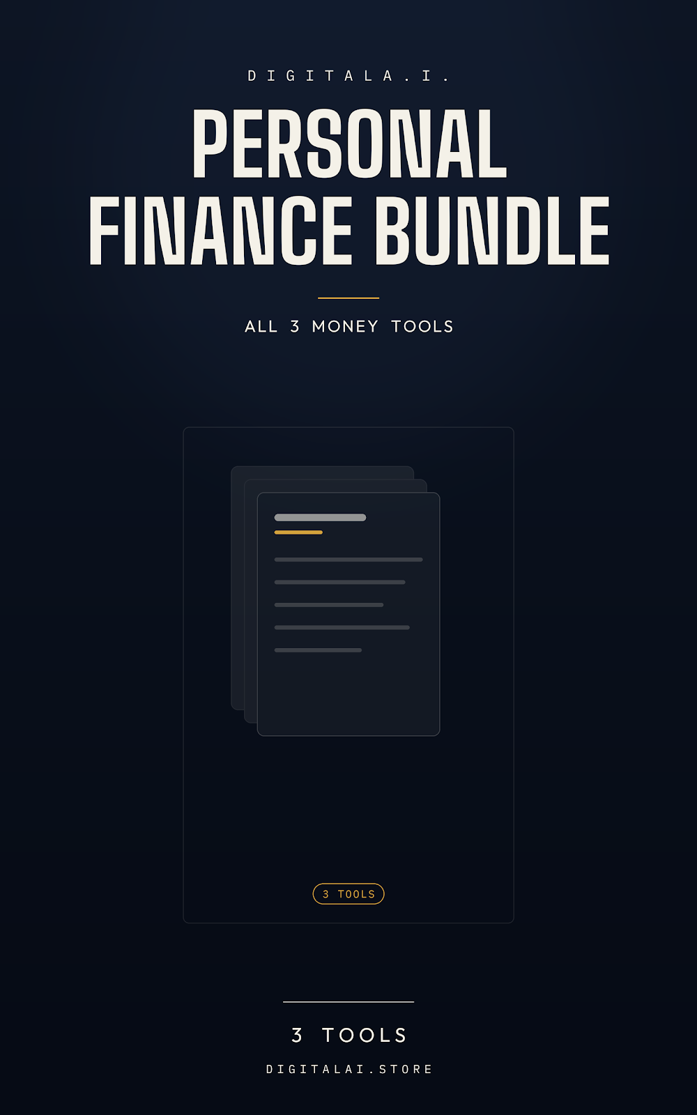 DigitalA.I. Personal Finance Bundle