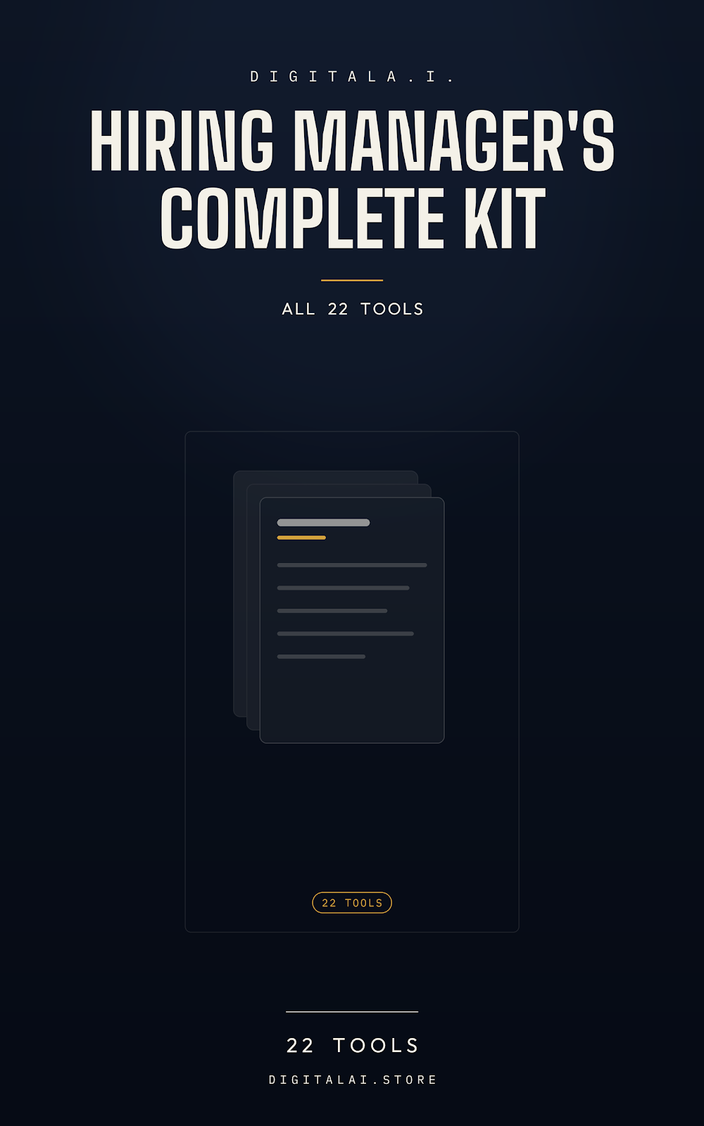 DigitalA.I. Hiring Managers Complete Kit