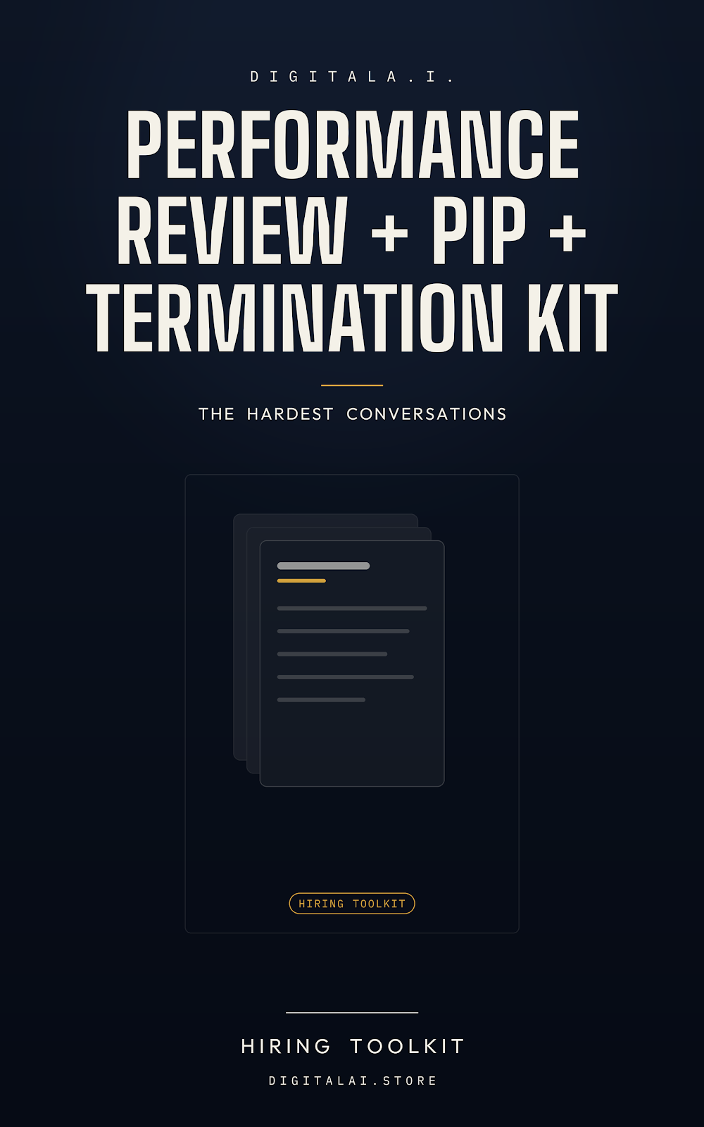 DigitalA.I. Performance Review Pip Termination Kit
