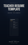 DigitalA.I. Teacher Resume Template