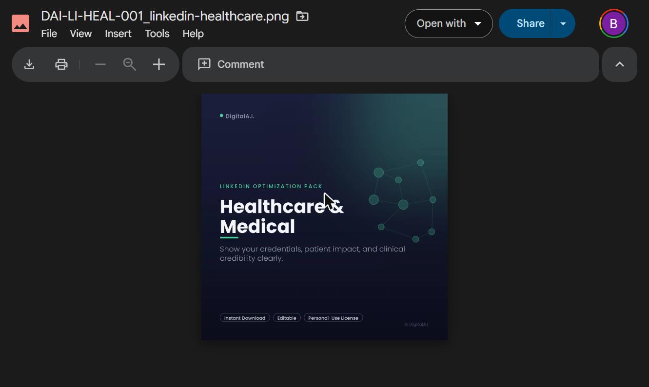 Healthcare & Medical LinkedIn Optimization Pack