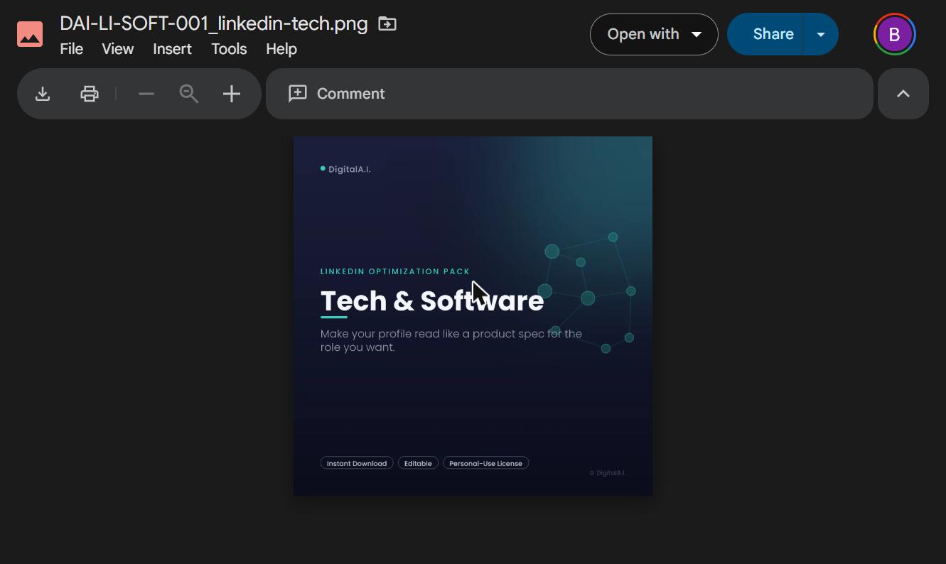 Tech & Software LinkedIn Optimization Pack