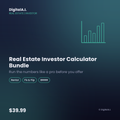 Real Estate Investor Calculator Bundle — Rental, Flip, BRRRR & More