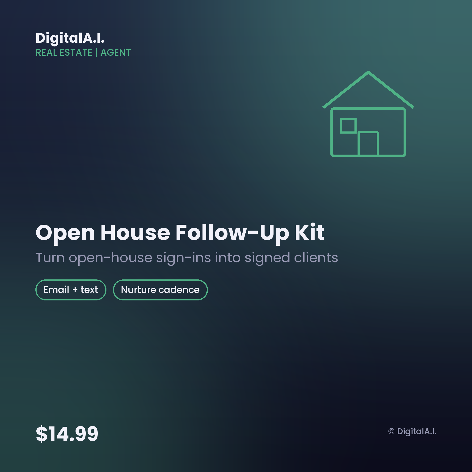 Open House Follow-Up Kit — Real Estate Lead Nurture Templates