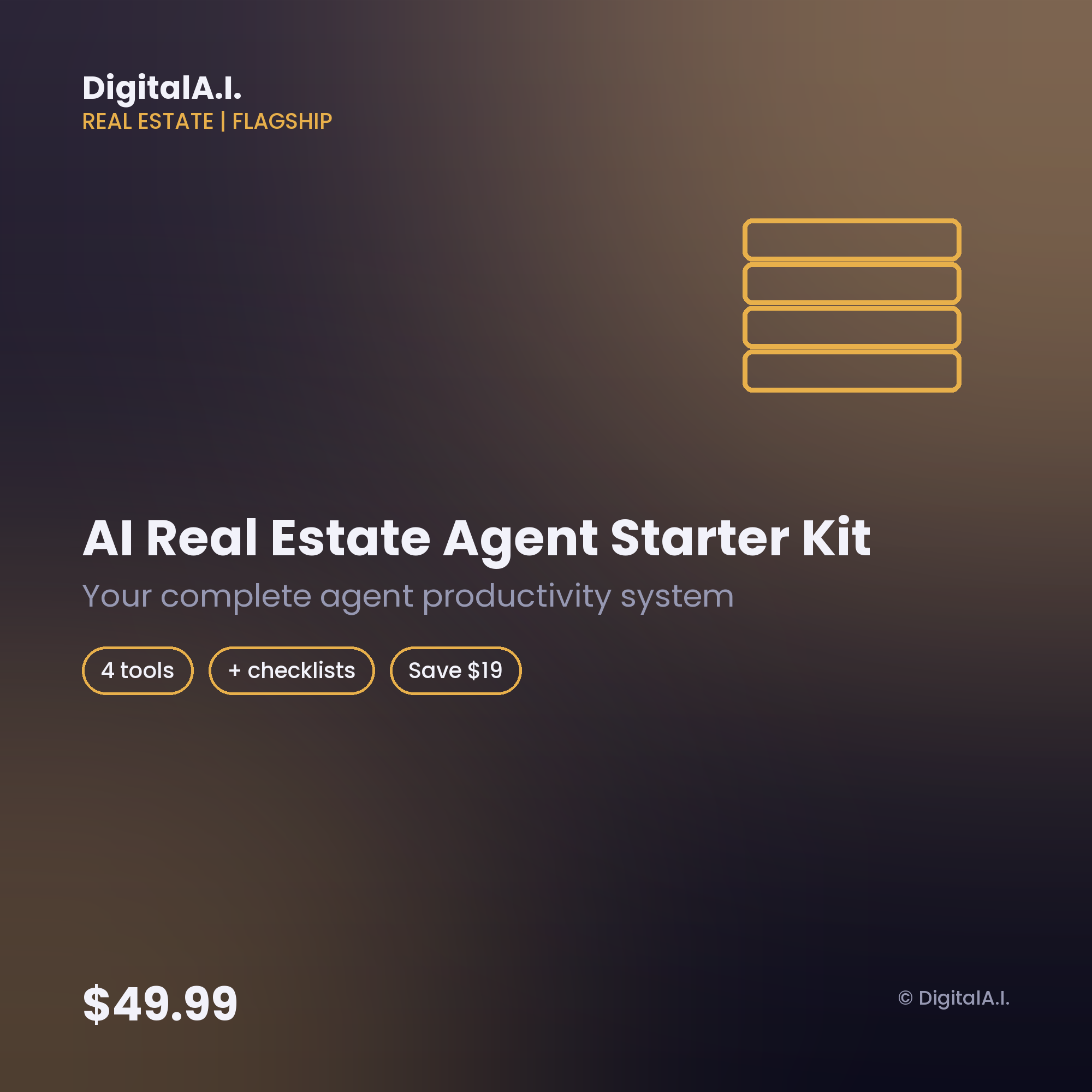 AI Real Estate Agent Starter Kit — Listing, Follow-Up, Scripts & Content